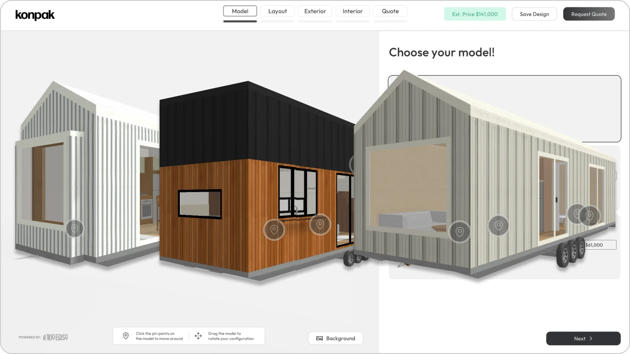 Konpak Tiny Homes - Welcome Experience Step 1 scaled